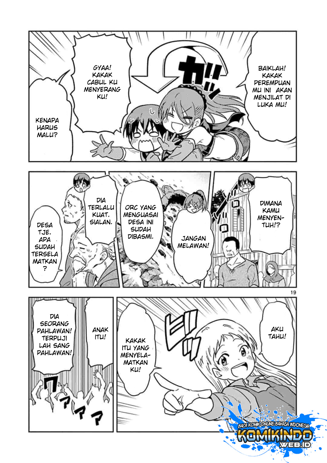 Isekai One Turn Kill Nee-san Chapter 01 Gambar 21